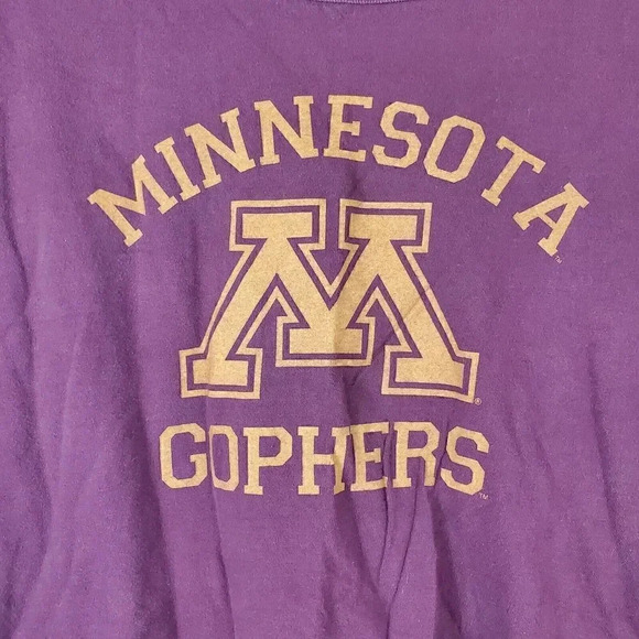 University of Minnesota Golden Gophers Unisex Tee‎ XL Extra Large Short Sleeve - Picture 2 of 6